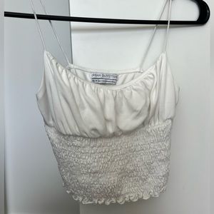 Urban outfitters white crop top